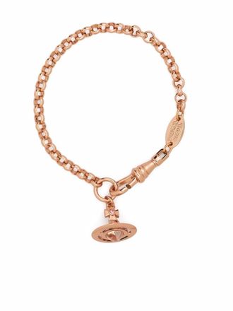 Vivienne Westwood Bracciale con pendente Orb - Rosa