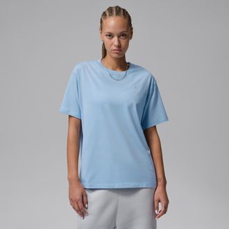 Nike Jordan Womens Jordan Essentials Top in Black | FN4500-011