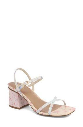 Mia Nadalia Sandal in Floral Print at Nordstrom Rack, Size 8.5