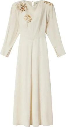Isabel Marant Jurken - Dames - Casual kleedjes - Beige - S - Kleedjes