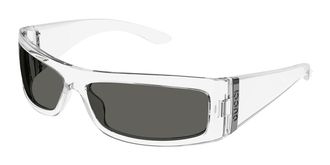 Gucci GG1492SA Asian Fit 002 Mens Sunglasses Clear Size 64