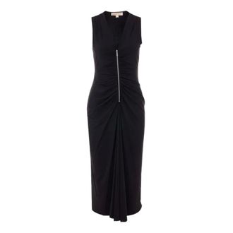 Michael Kors Midi Dresses, female, Black, Size: XS Midi Dress