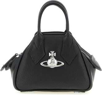 Vivienne Westwood Tassen, Dames, Zwart, ONE Size, Leer, Mini Yasmine Bag