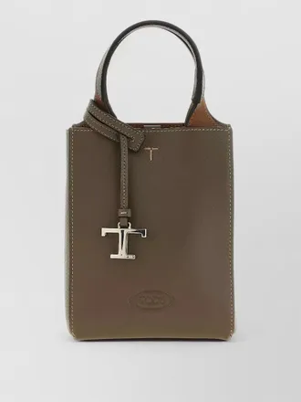 Tod's micro t tote bag top handle strap