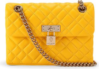 Kurt Geiger Womens Leather Mini Brixton Bag - Yellow - One Size