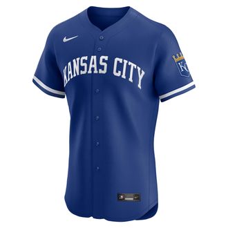 Nike Kansas City Royals Nike Mens Dri-FIT ADV MLB Elite Jersey in Blue | 9B10ROA2ROY-JSG