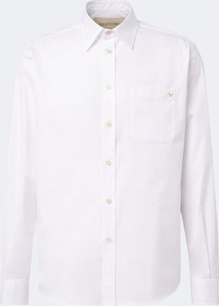 Valentino VGold cotton Oxford shirt