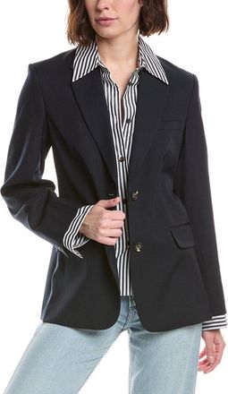 Rag & Bone Frank Poplin Wool Blazer