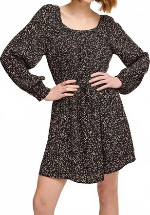 Gentle Fawn Sutton Dress In Black Wildflower