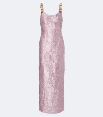 Versace Duchess satin gown