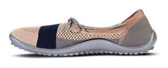 Leguano Barfussschuh LEGUANO STLYE, Damen, Gr. 43, rosa (ros&eacute;), Textil, Schuhe Barfussschuh, Ballerina, Slipper, Bequemschuh mit Schleife