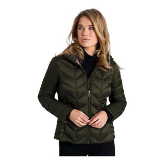Junge Quilted Lightweight Olive Down Jacket