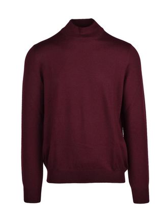 Gran Sasso Turtleneck Sweater in Fine-Knit Virgin Wool