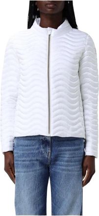 Save The Duck Witte Puffer Jacket - Dames - Winterjassen - Wit - S - Polyester - Jassen