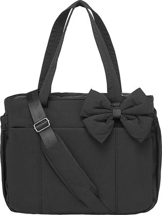 Generic Ribbon Handbag - Stylish Shoulder Bag for Ladies, Fashion Evening with Inner Compartments for Teen Women, Lightweight Design with Detachable Strap, Pa