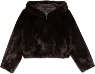 Pinko Pinko Jassen - Dames - Jassen - Bruin - L - Nepbont - Jassen