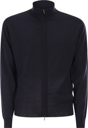 John Smedley Strickjacke aus extrafeiner Merinowolle