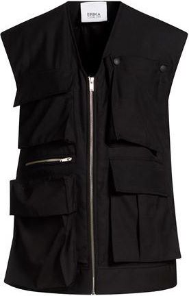 Erika Cavallini Semi Couture COATS & JACKETS - Gilets on YOOX.COM
