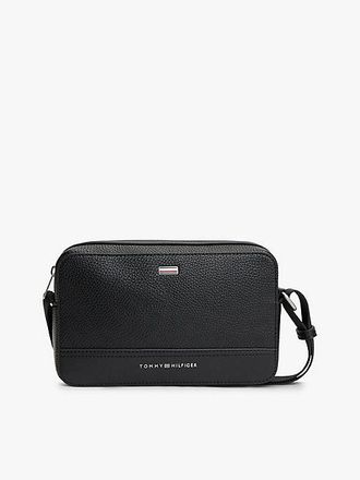 Tommy Hilfiger Signature Tape Plaque Crossbody Reporter Bag