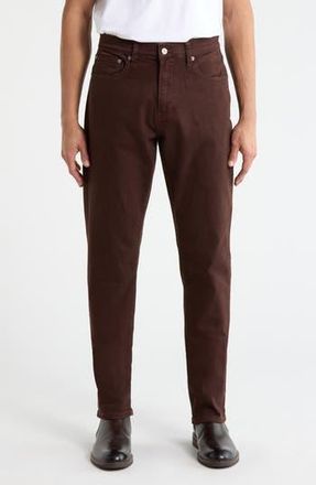 Lucky Brand 410 Bull Athletic Straight Jeans in Chocolate Plum at Nordstrom Rack, Size 29 X 32