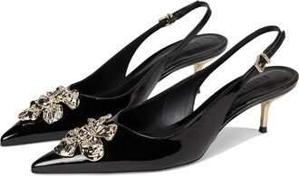 Schutz Flora Mid Womens Shoes Black : 7.5 M, Leather