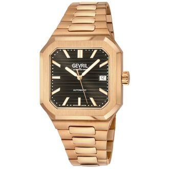 Gevril Group Grand Concourse Automatic Black Dial Mens Watch 41305B