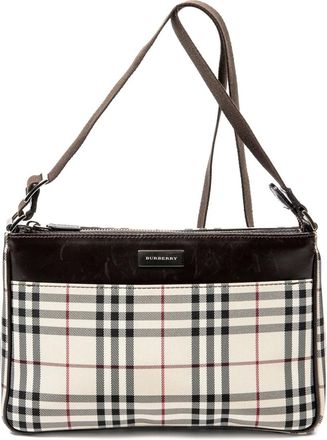 Burberry Borsa a spalla a quadri - Toni neutri