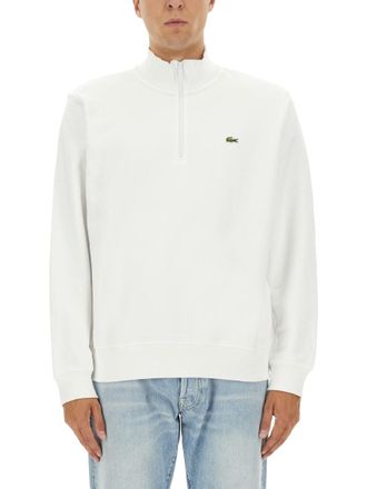 Lacoste Three Quarter Zipper Sweatshirt