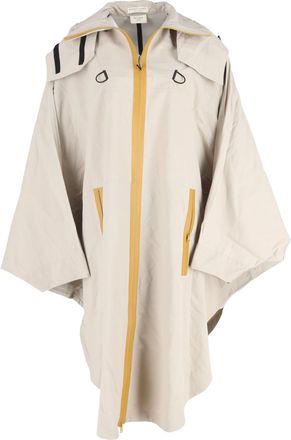 Bottega Veneta Pre-owned Womens Coat in Beige Polyamide - Multicolour Nylon - Size EU 46 (Womens)