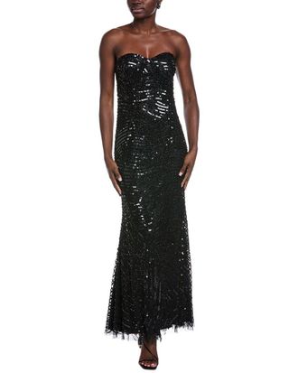 Aidan Mattox Embellished Gown
