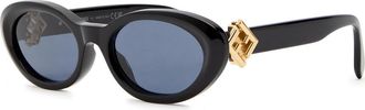 Fendi Cat-eye Sunglasses - Black - One Size