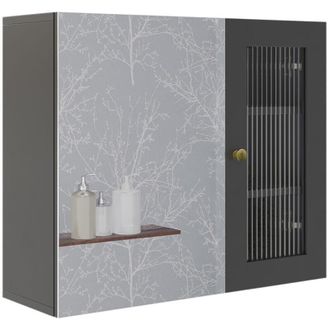 Vicco Malte, Grigio, 60 x 50 cm con specchio Vicco