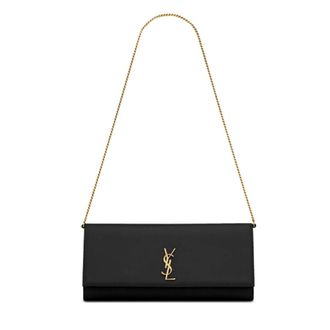 Saint Laurent Shoulder Bags, female, Black, Size: ONE SIZE Kate Clutch