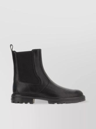 Hogan leather ankle boots