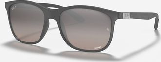 Ray-Ban Mens Chromance Sunglasses In Matte Grey
