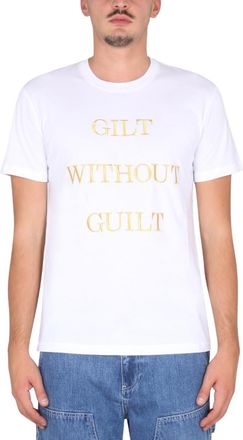 Moschino White Graphic T-Shirt