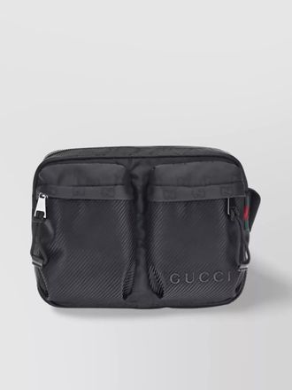 Gucci nylon crossbody shoulder bag