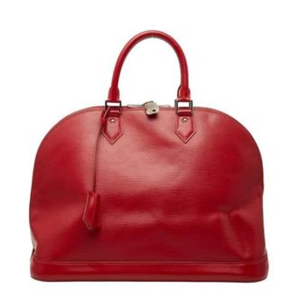 Louis Vuitton Pre-owned Handbags, female, Red, Size: ONE SIZE Pre-owned Vintage Handbag