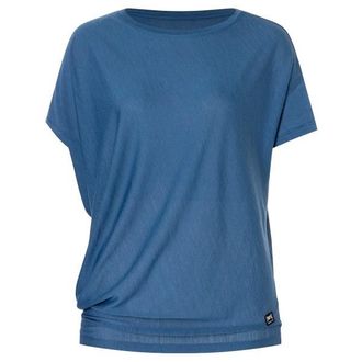 super.natural Yoga Loose Tee T-Shirt f&uuml;r Damen | blau