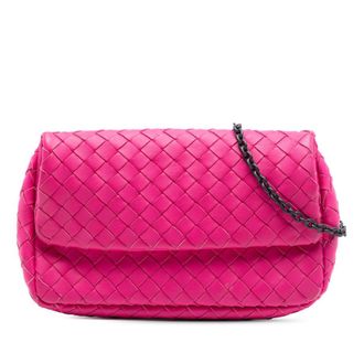 Bottega Veneta Pre-owned Bottega Veneta Mini Nappa Intrecciato Expandable Chain Flap Crossbody Ladies 5PFOI5UIVJD0W3YH