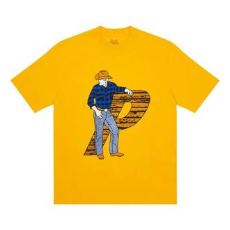 Palace FW22 Saddle Up T-Shirt Yellow P23TS052
