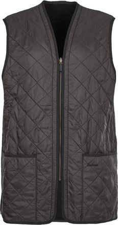 Barbour Heren Polarquilt est - Heren - Bodywarmers - Zwart - S - Katoen - Jassen