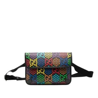 Gucci Pre-owned Belt Bag - Dames - Pre-owned - Veelkleurig - Maat: ONE Size Zijde