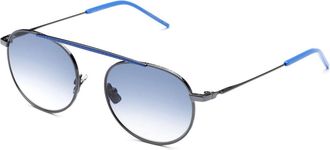 Italia Independent II 0313 021.022 Mens Sunglasses Grey Size 51