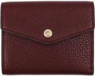 Pourchet Club Medium Wallet - Dames - Portefeuilles - Rood - ONE Size - Leer - Accessoires