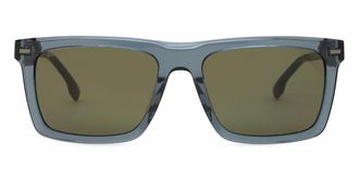 BOSS 1765/G/S Asian Fit PJP/IR Mens Sunglasses Blue Size 55