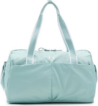 Under Armour Studio Lite Duffle Bag Weekender/Overnight Luggage Enamel Blue/White, Polyester