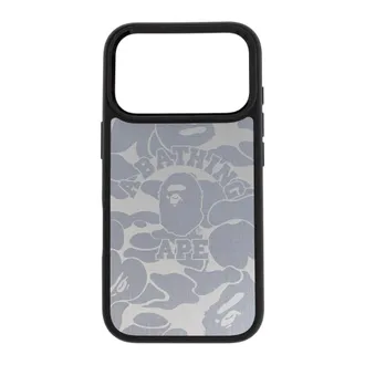 A Bathing Ape Phone Accessories, male, Gray, Size: ONE SIZE Solid Camo iPhone 17 Pro Case