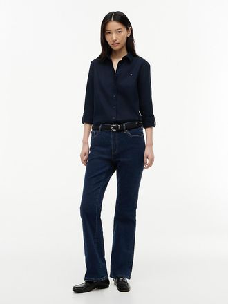 Tommy Hilfiger Womens All-Day Sculpt Denim Bootcut Jean - Rinse - 00