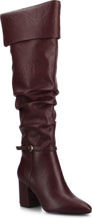 Journee Collection Journee Womens Floretta Over-the-Knee Boots